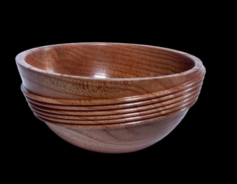Bol en orme, diamètre 13 cm