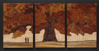 Marqueterie Grand arbre